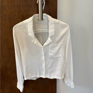 Wilfred Cream Button-Down Shirt